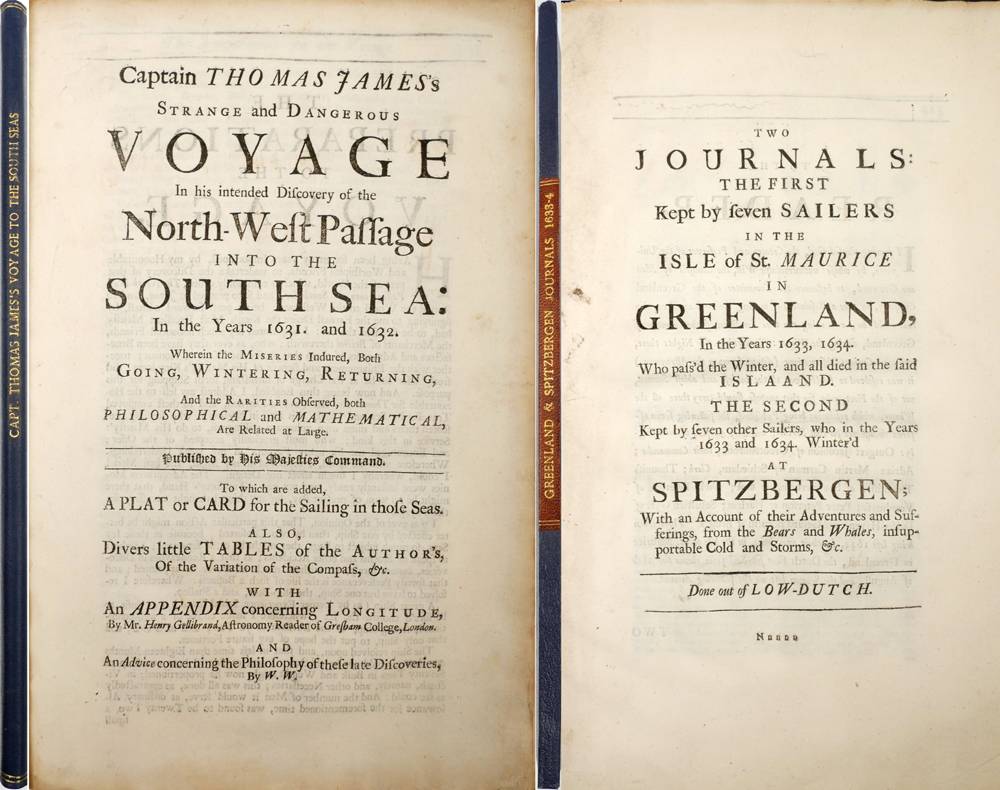 17th century two accounts of Arctic voyages. at Whyte's Auctions
