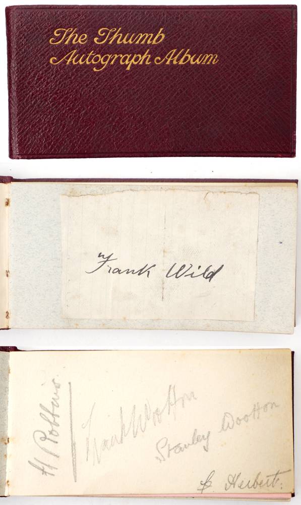 Frank Wild (1873-1939) British Explorer, autograph signature. at Whyte's Auctions