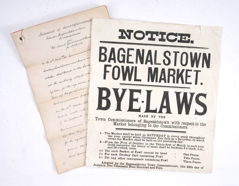 1899-1905 Bagnelstown Fowl Market at Whyte's Auctions