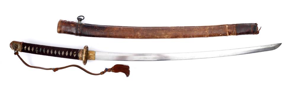 1939-1945 Japanese Officers Type 98 Gunto Katana at Whyte's Auctions
