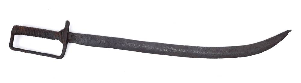 Blacksmith-made sword. at Whyte's Auctions