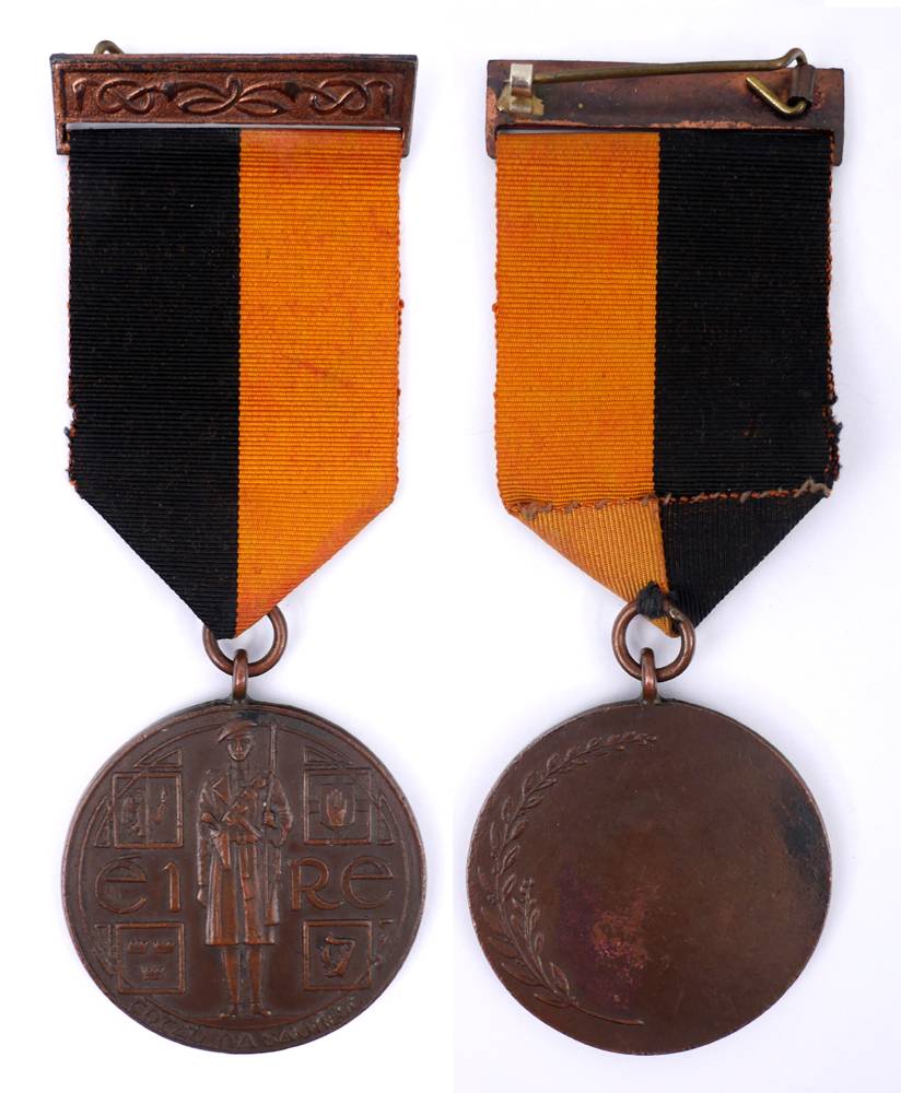 1917-1921 War of Independence Service Medal and 1939-46 Emergency Service medal. at Whyte's Auctions