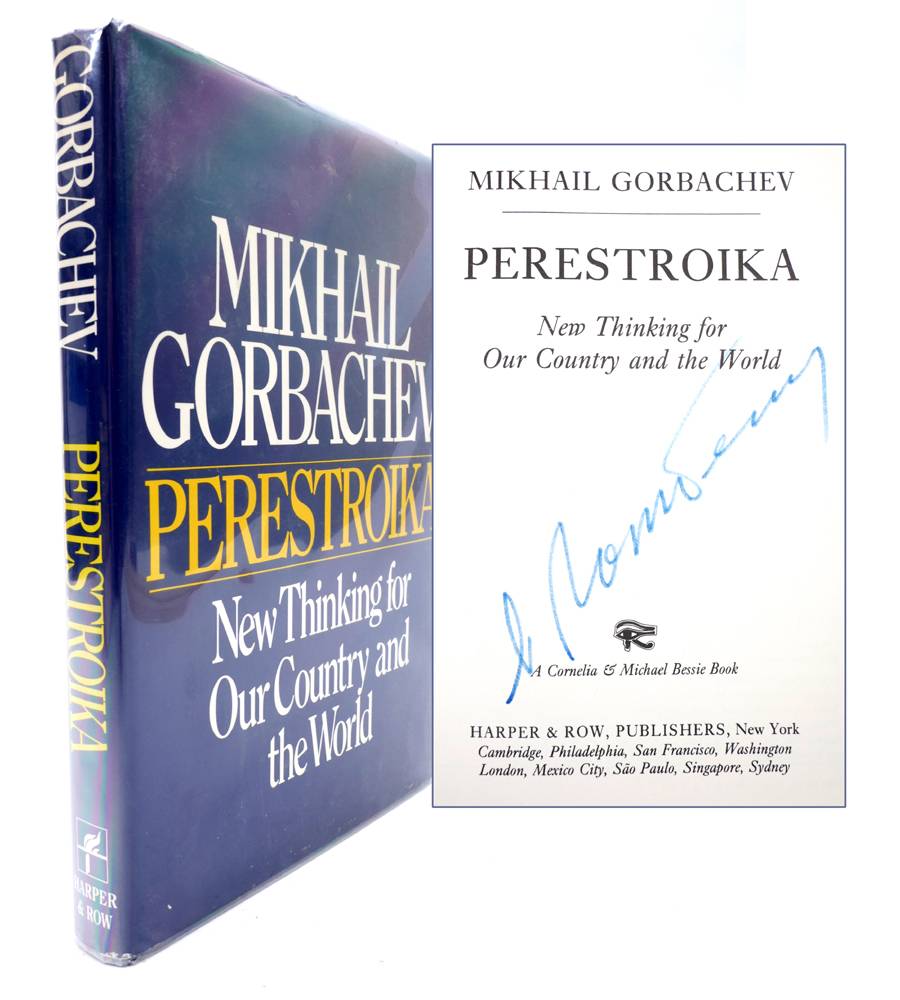 Gorbachev, Mikhail. Perestroika. at Whyte's Auctions