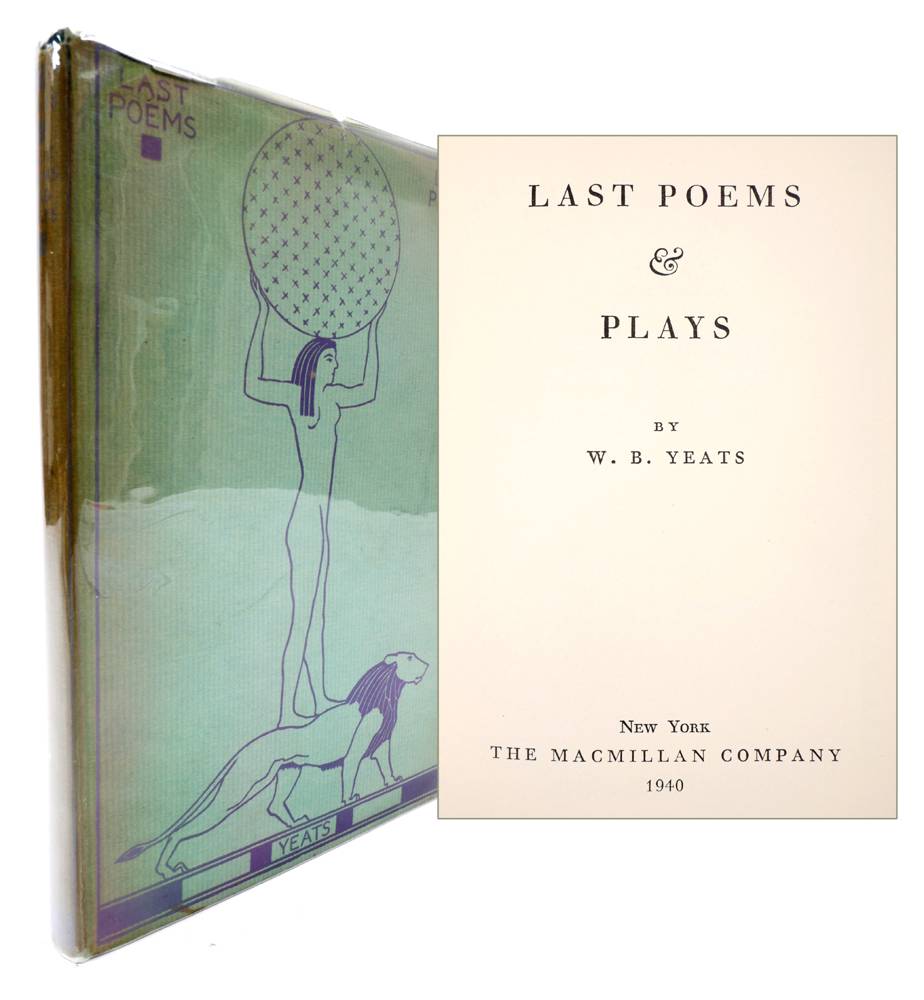 Yeats, William Butler. Last Poems Last Plays. First edition. at Whyte's Auctions