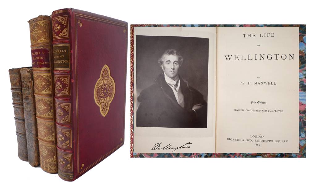 Duke of Wellington, biographies and accounts of his campaigns. at Whyte's Auctions