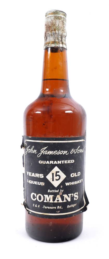 1960s John Jameson, 15 Years Old Liqueur Whiskey, one bottle. at Whyte's Auctions
