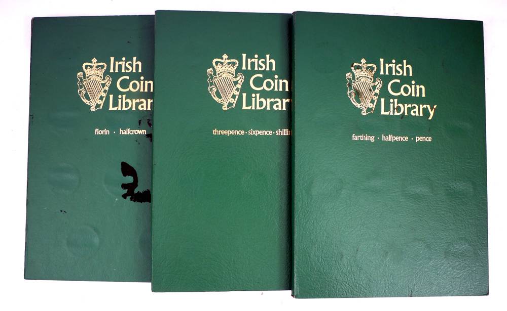 Ireland. 1928-1968 collection in Irish Coin Library albums at Whyte's Auctions