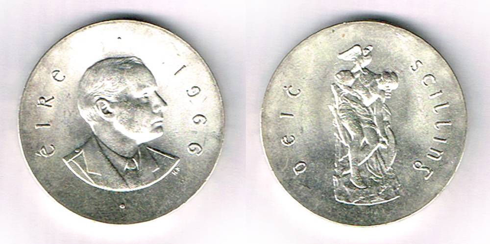 Ten shillings 1966 Rising Anniversary, collection of ten. at Whyte's Auctions