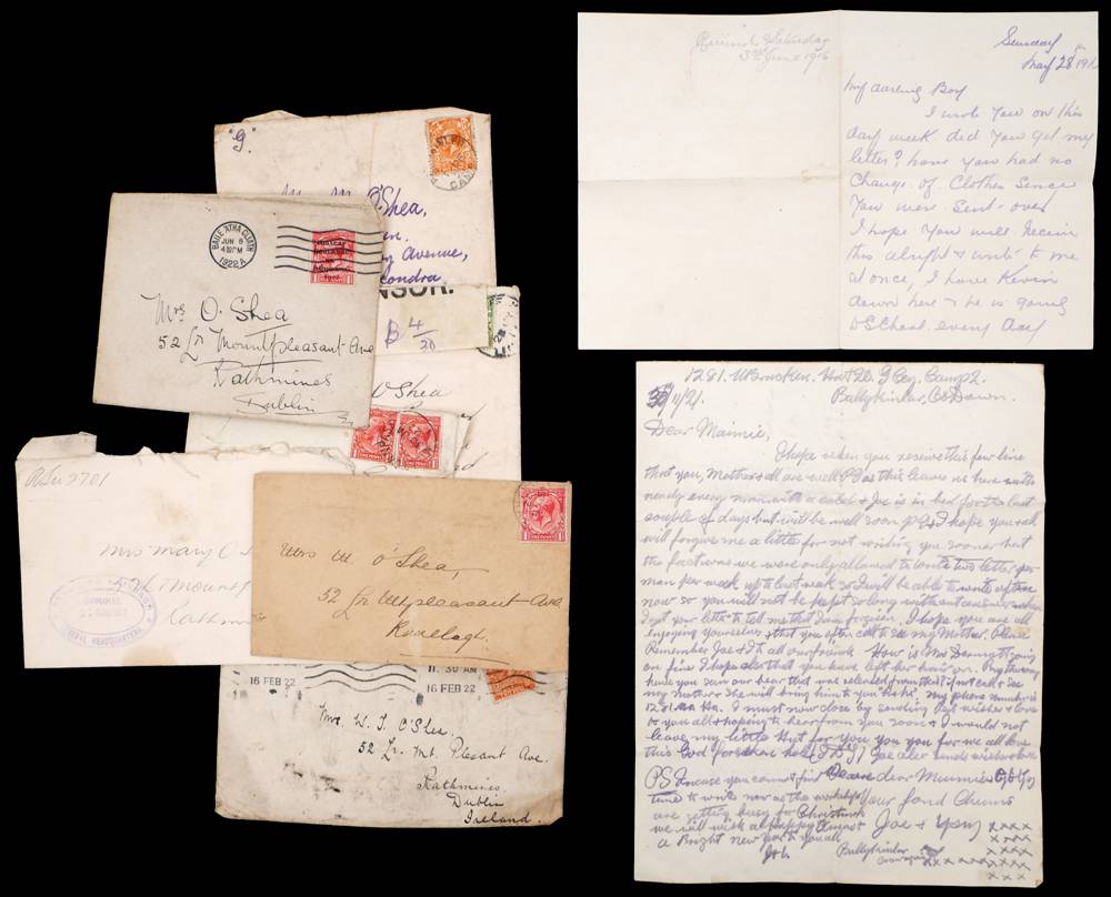 1916-1923 Prison letters, Frongoch and Ballykinlar. at Whyte's Auctions ...