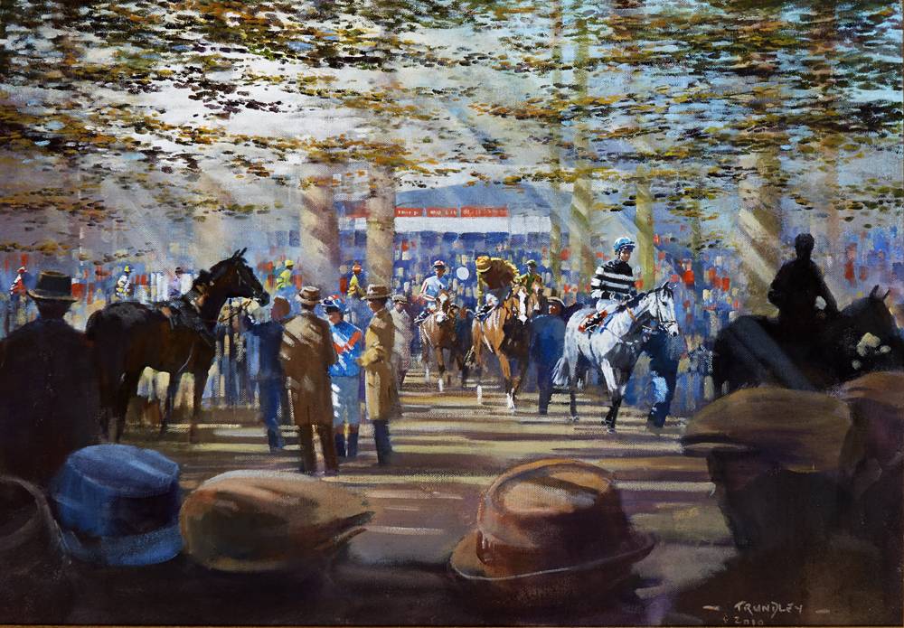 LONGCHAMPS, PARIS, 2010 by David Trundley sold for 2,900 at Whyte's Auctions