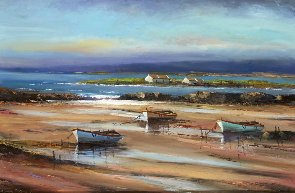 IN THE ROSSES, COUNTY DONEGAL by Norman J. McCaig (1929-2001) at Whyte's Auctions