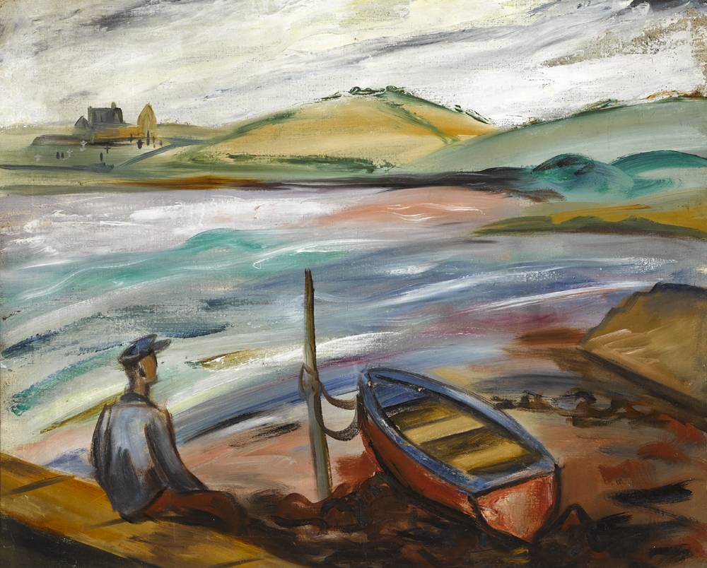 PORTSALON, COUNTY DONEGAL, c.1931-1937 by Norah McGuinness HRHA (1901-1980) at Whyte's Auctions