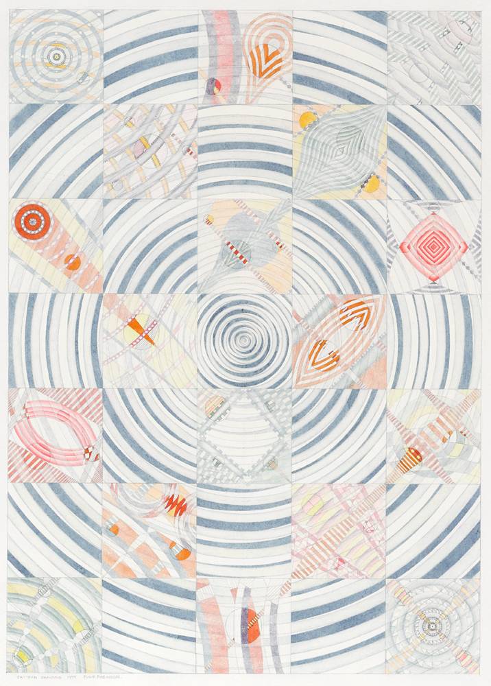PATTERN DRAWING, 1999 by Julie Robinson (b.1967) at Whyte's Auctions