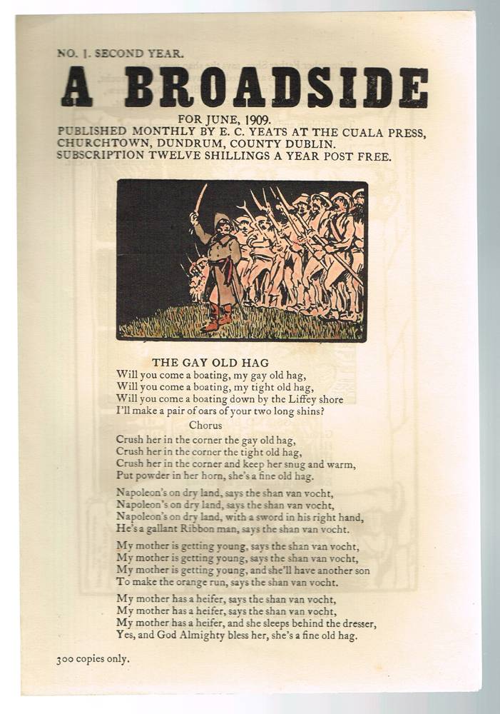 A BROADSIDE - EIGHT ISSUES, 1909-1913 by Jack Butler Yeats RHA (1871-1957) at Whyte's Auctions