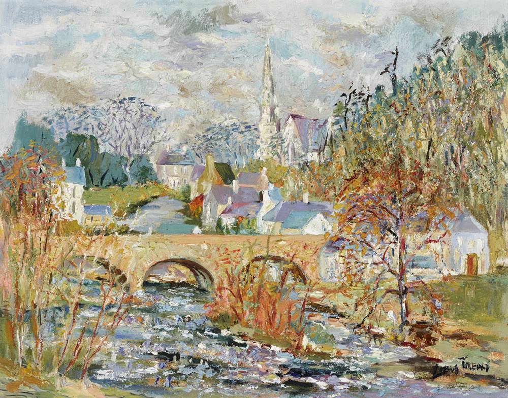 AVOCA, COUNTY WICKLOW by Liam Treacy (1934-2004) at Whyte's Auctions