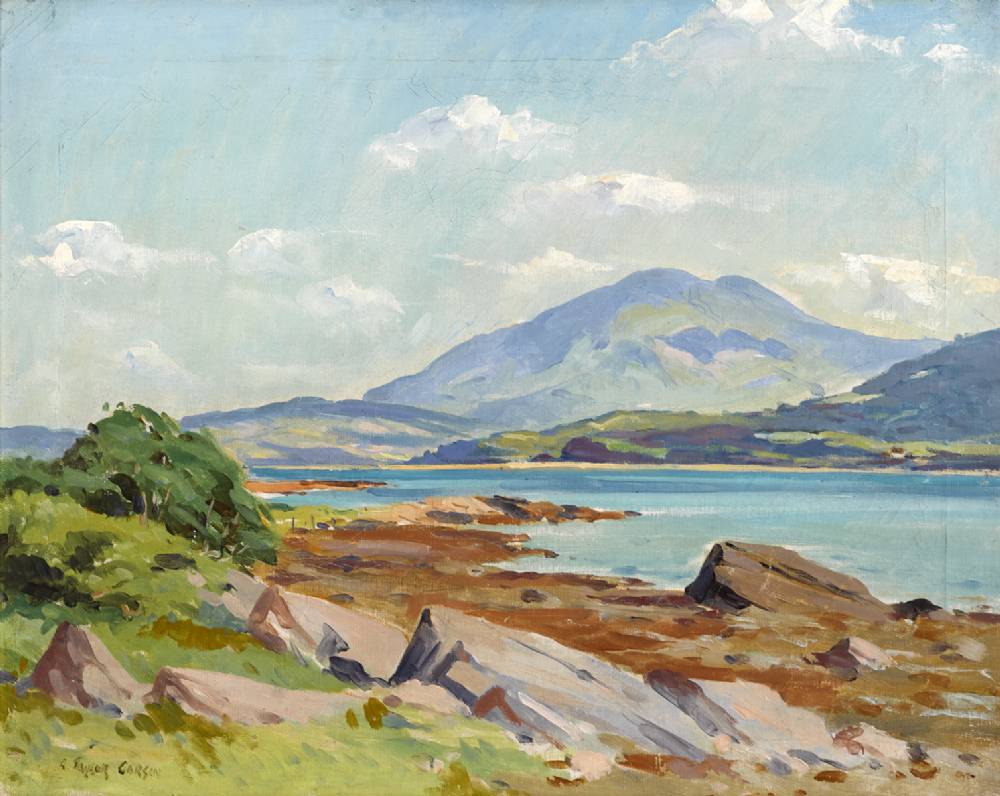 MULROY BAY, COUNTY DONEGAL by Robert Taylor Carson HRUA (1919-2008) at Whyte's Auctions