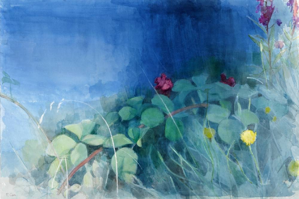 WILD FLOWERS by Tom Carr HRHA HRUA ARWS (1909-1999) at Whyte's Auctions
