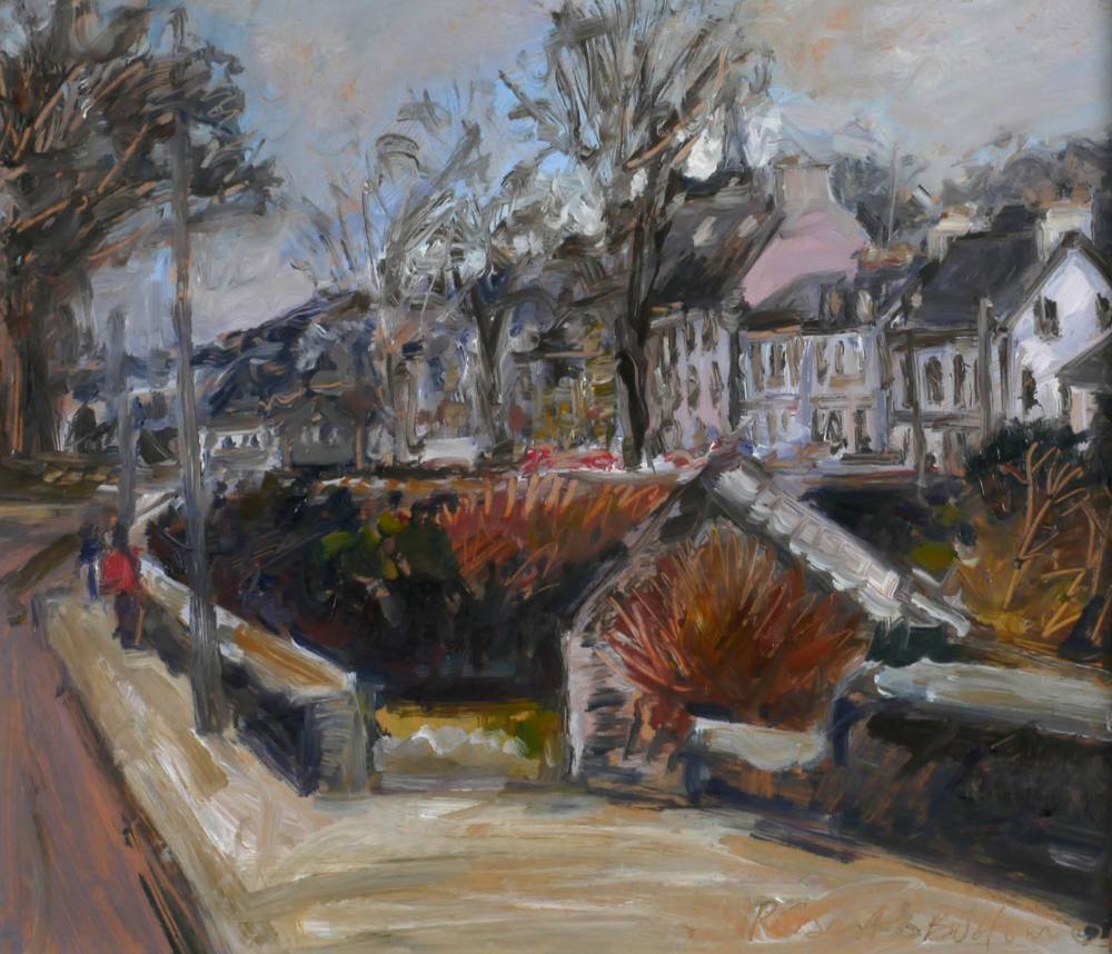 THE CANAL BRIDGE, 2001 by Robert Bottom RUA (b.1944) at Whyte's Auctions