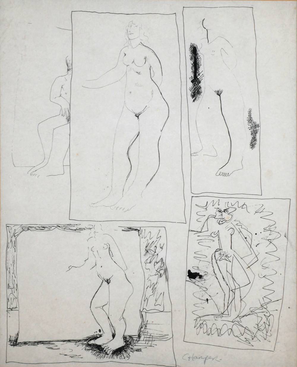 STUDIES by Charles Harper RHA (b.1943) at Whyte's Auctions