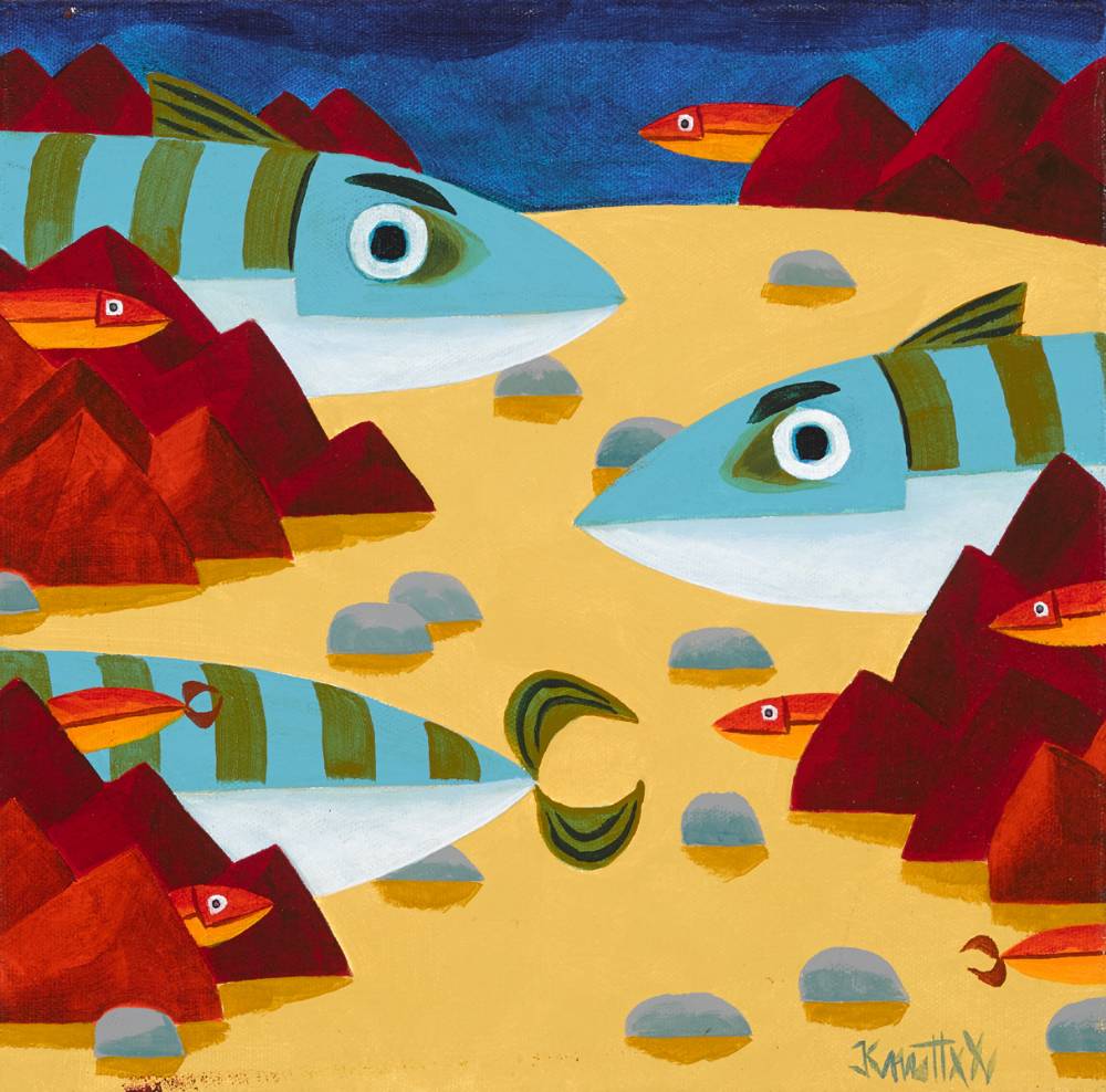 FISH by Graham Knuttel (b.1954) at Whyte's Auctions