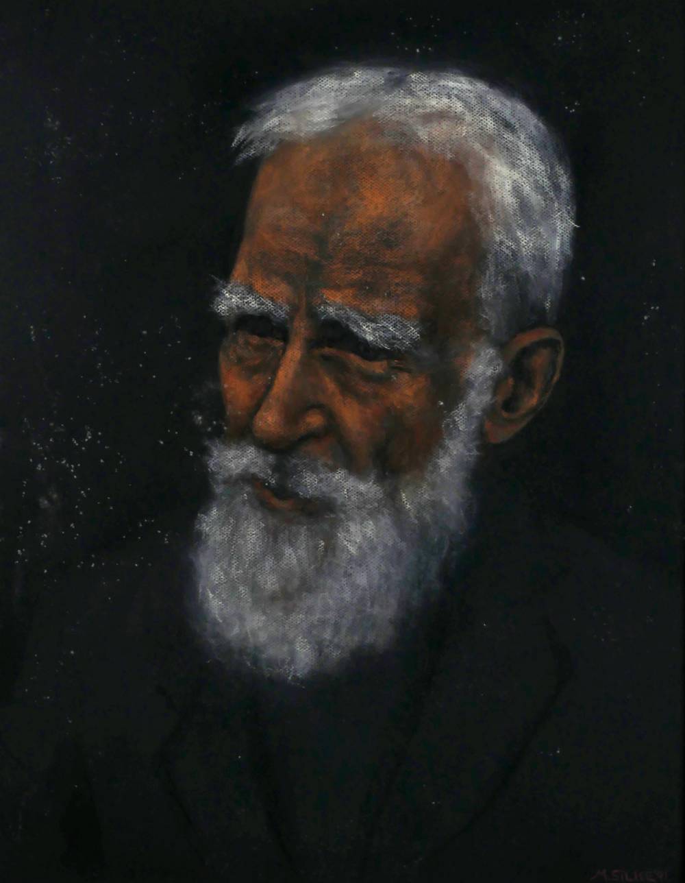 GEORGE BERNARD SHAW, 1991 by Miriam Silke  at Whyte's Auctions