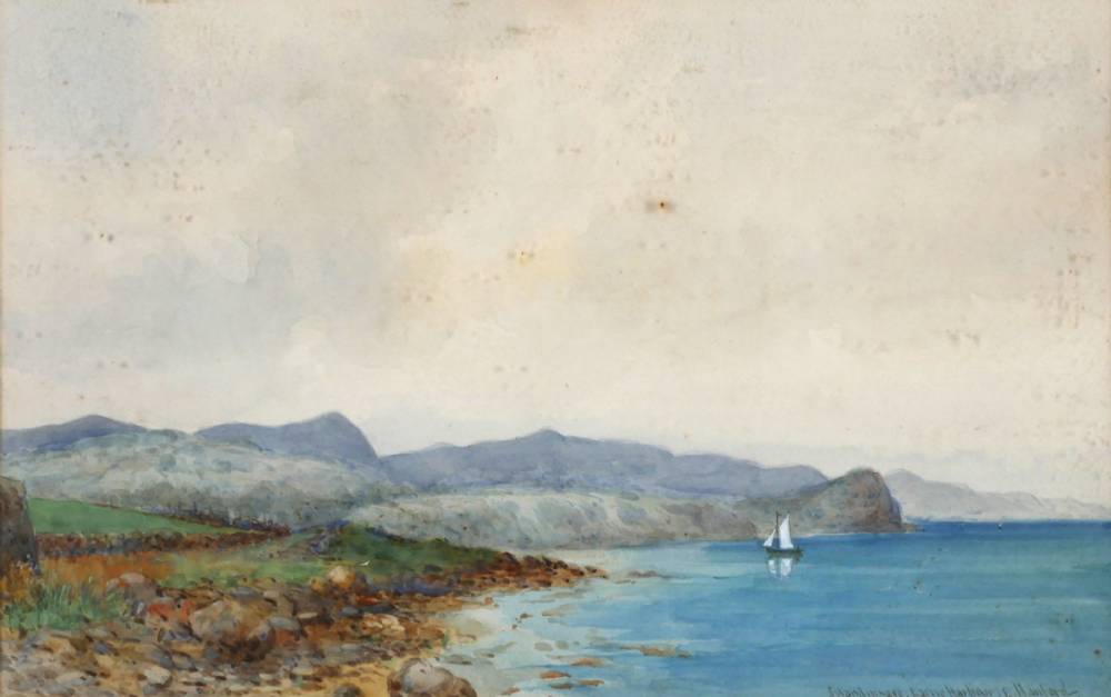 ISLANDMAGEE, LARNE HARBOUR by Ernest Hanford  at Whyte's Auctions