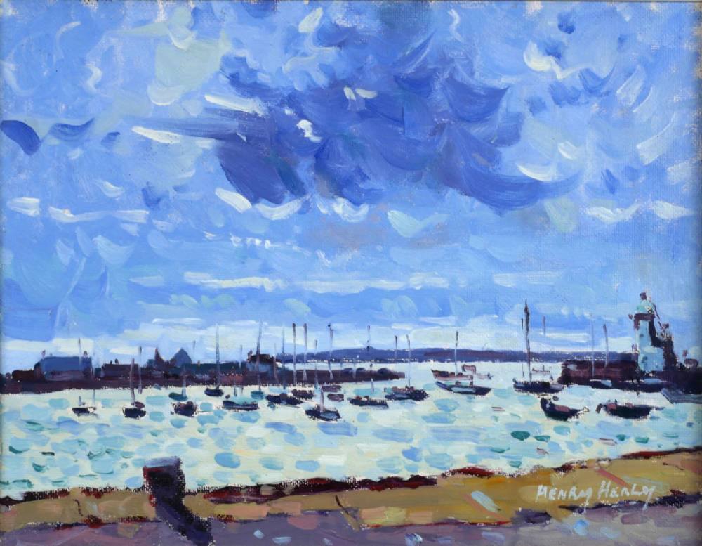 HOWTH HARBOUR by Henry Healy RHA (1909-1982) at Whyte's Auctions