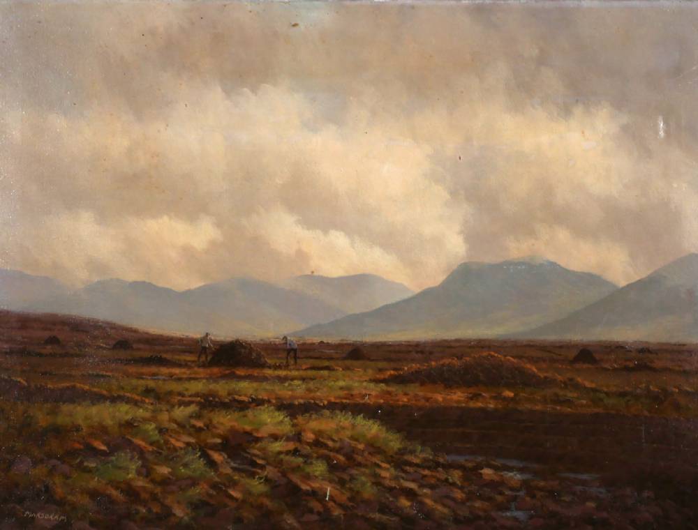 NEAR CLIFDEN, COUNTY GALWAY by Gerry Marjoram (b.1936) at Whyte's Auctions