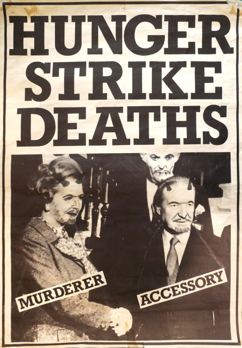 1981 Hunger Strike, six posters in support of the hunger strikers. at Whyte's Auctions