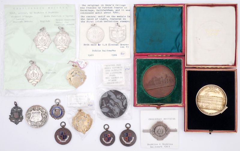 Dublin School Medals collection. at Whyte's Auctions