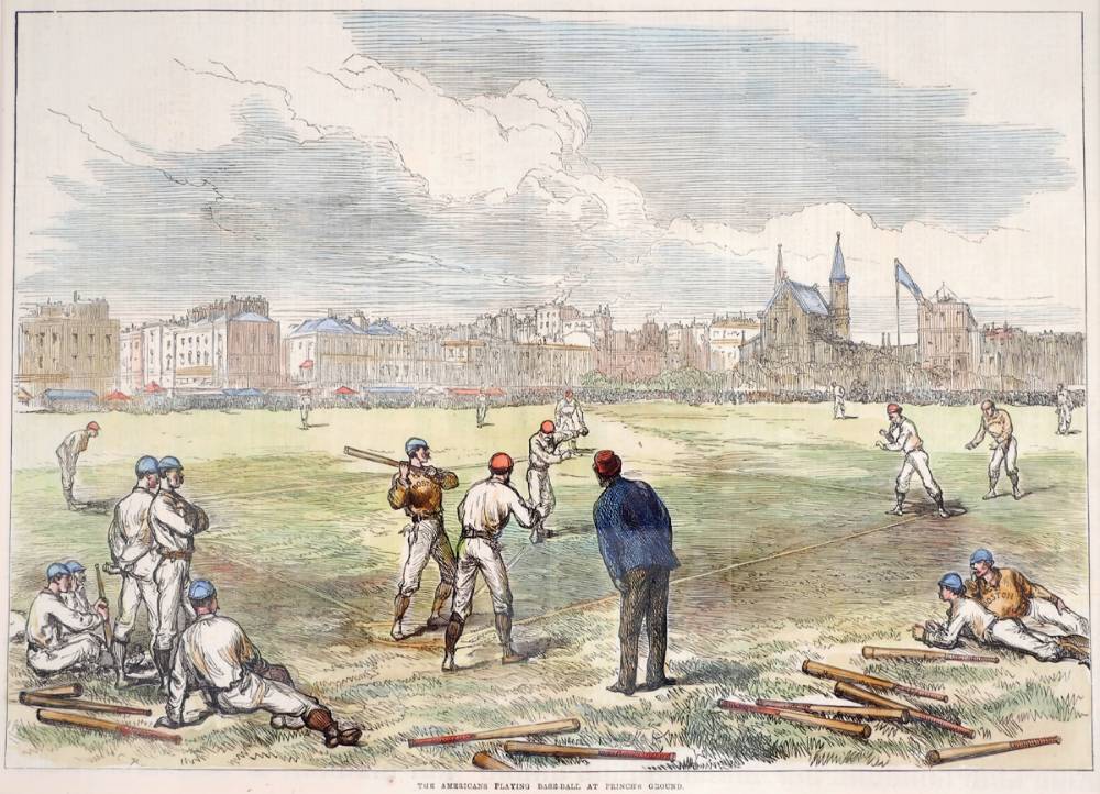 1874 Baseball in Liverpool. at Whyte's Auctions