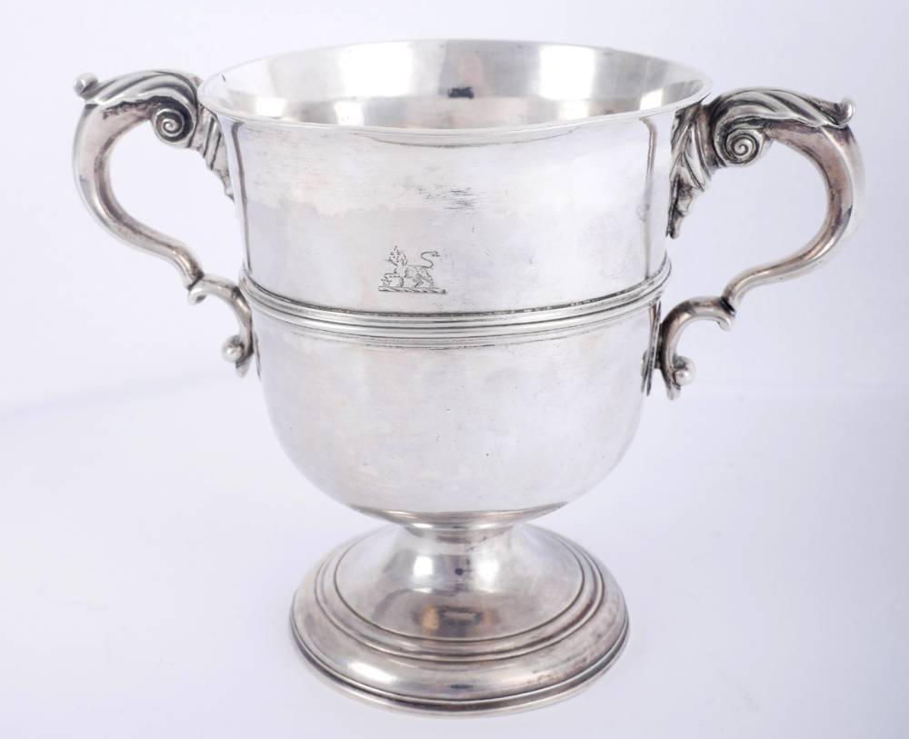 A George III Cork silver two-handled cup, by John Williams. at Whyte's Auctions