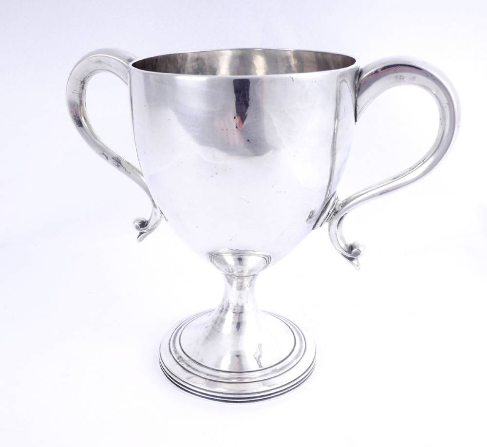 A George III Cork silver two-handled cup, by John Warner. at Whyte's Auctions