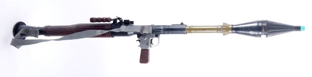 Type 69 RPG7 rocket launcher and inert rocket-propelled grenade. at Whyte's Auctions