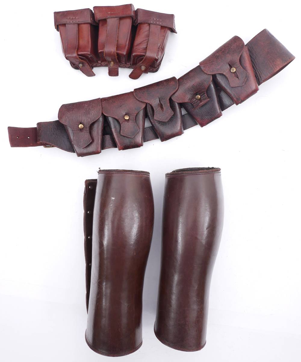 1916-1921 Bandolier and gaiters. <br> at Whyte's Auctions