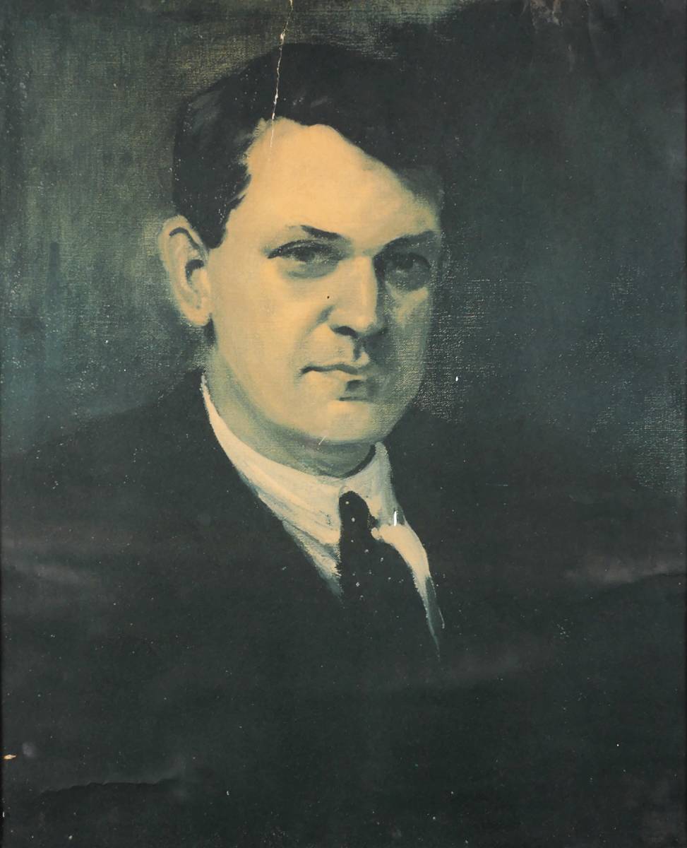 After Leo Whelan RHA (1892-1956) Portrait of Michael Collins and a framed plaque of Collins. at Whyte's Auctions