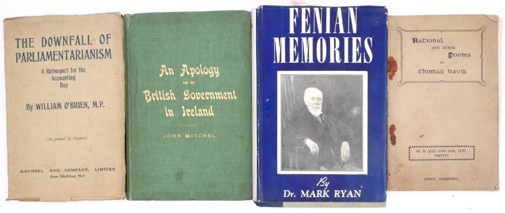 Davis, Thomas; Mitchel, John; O'Brien, William; Ryan, Dr Mark;  collection of nationalist publications. at Whyte's Auctions
