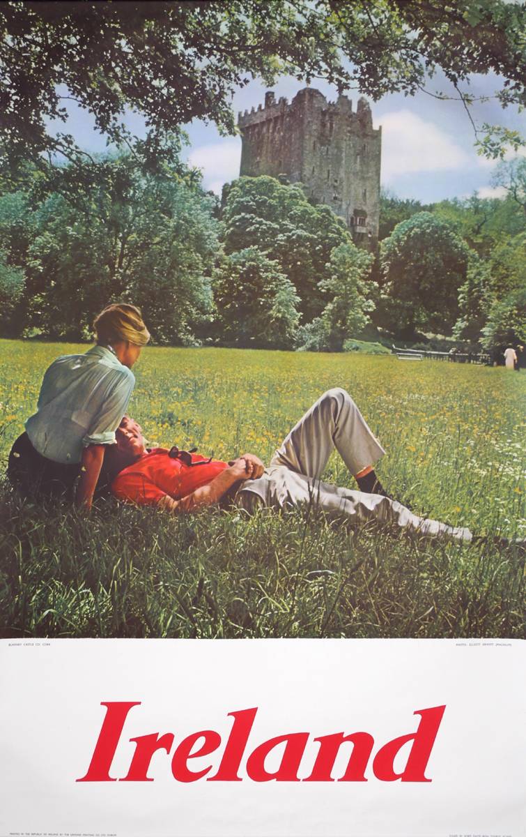 1960s Travel Poster Ireland, Blarney Castle. at Whyte's Auctions