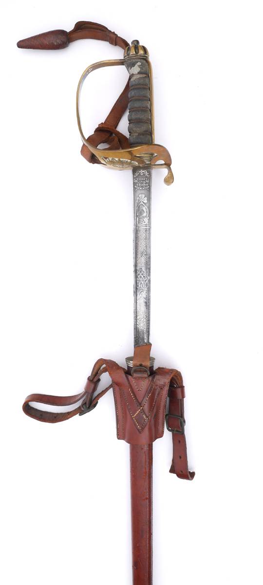 1939-1946 Irish Free State army officer's sword. at Whyte's Auctions