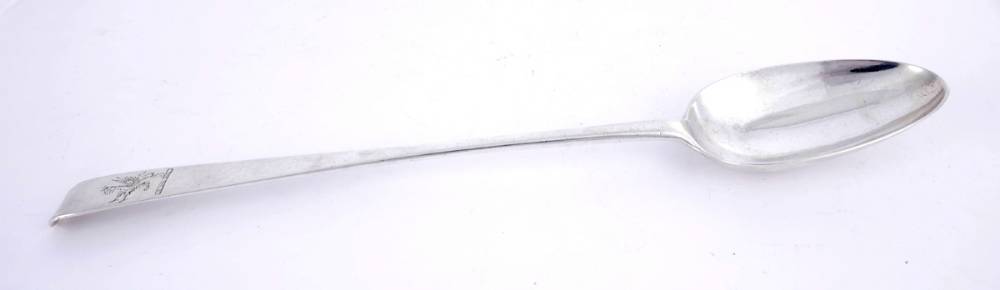 A George III Irish silver Old English pattern basting spoon by Michael Keating. at Whyte's Auctions