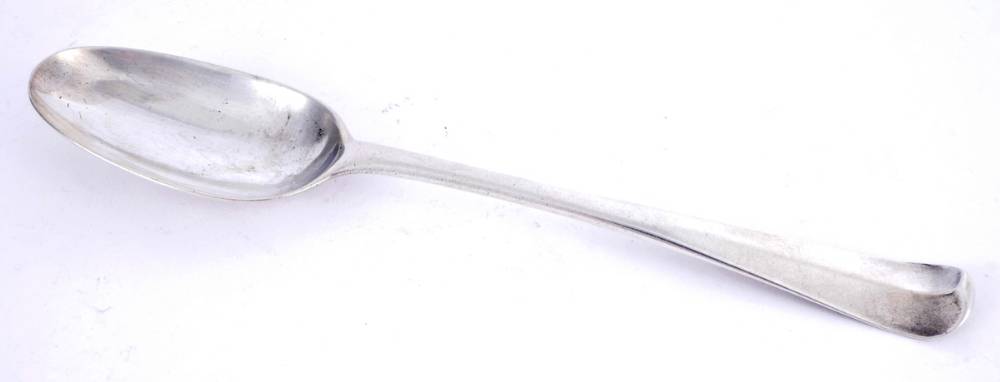A George II hanovarian pattern tablespoon, possibly Walter Burnett, Cork. at Whyte's Auctions