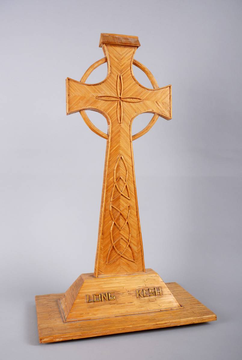 1975 Long Kesh prisoner art, Celtic cross. at Whyte's Auctions