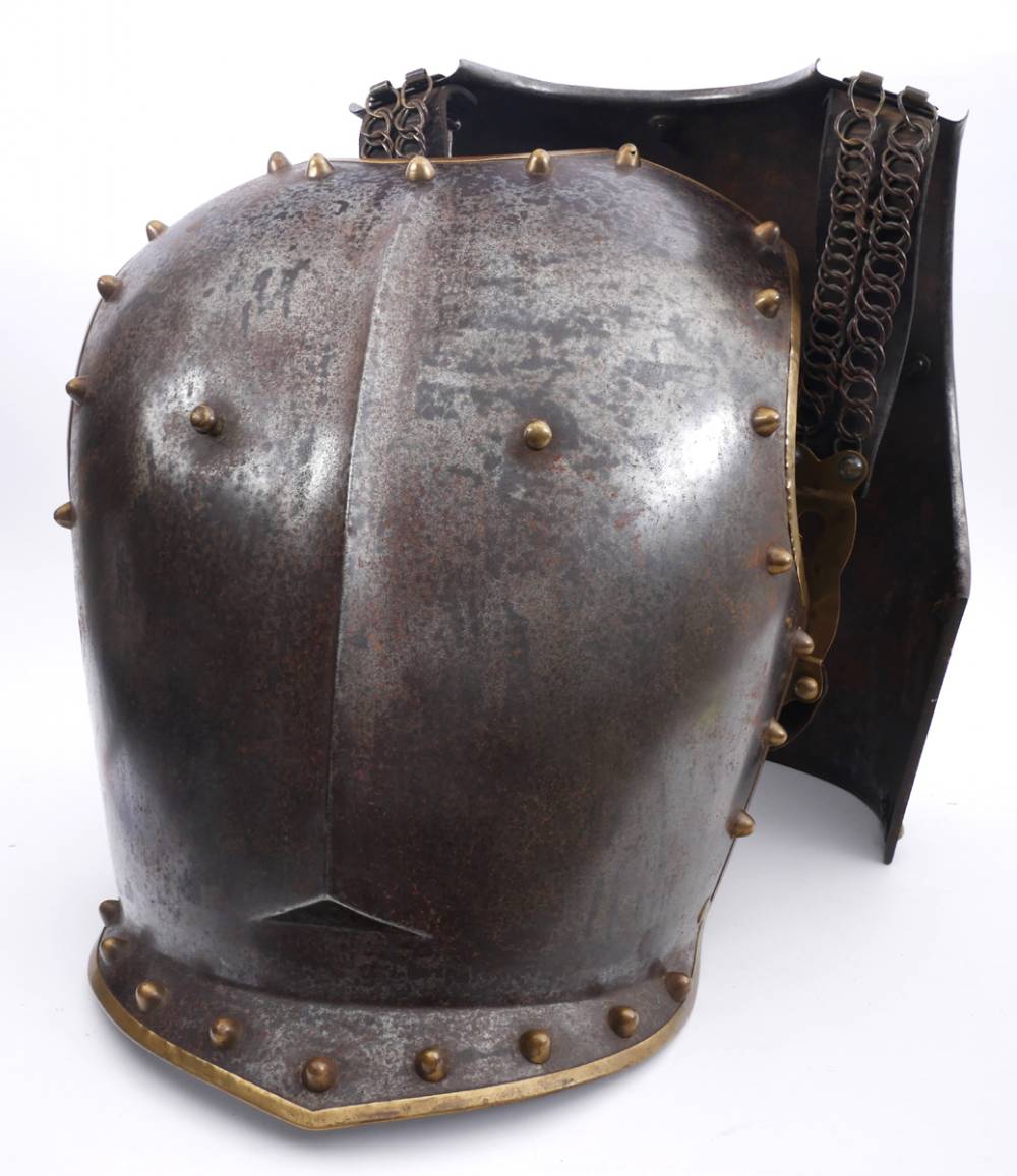 19th century French Cuirassier's cavalry armour. at Whyte's Auctions