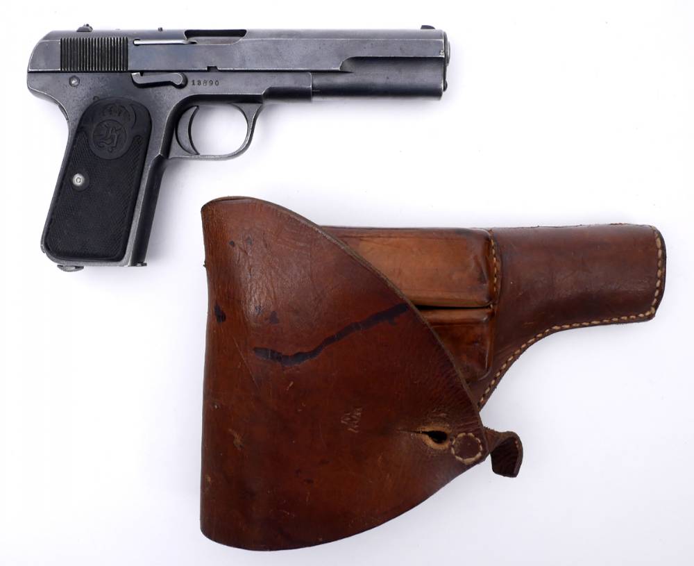 Husqvarna, Browning-type 7.65mm automatic pistol. at Whyte's Auctions