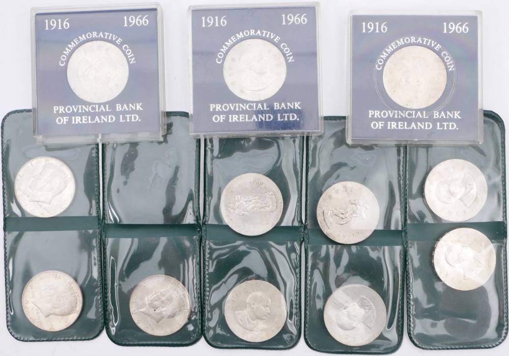 1966 Rising Anniversary ten shillings. at Whyte's Auctions