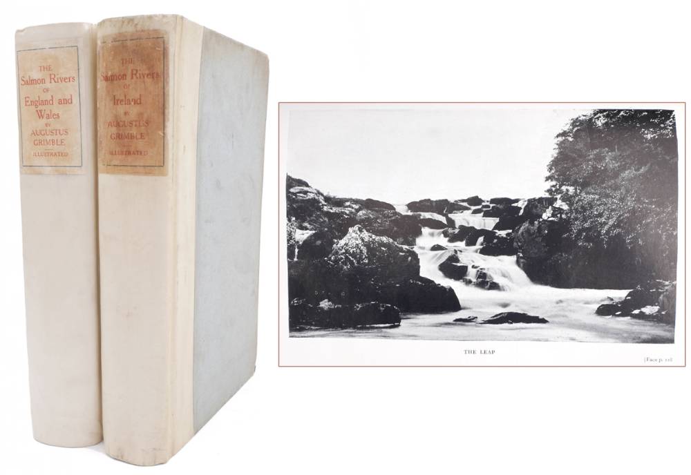Grimble,  Augustus The Salmon Rivers of Ireland and The Salmon Rivers of England and Wales, two volumes. at Whyte's Auctions