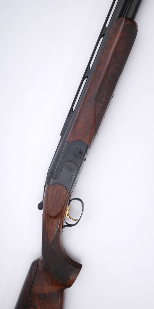 A Beretta 12-bore 682X, single-trigger, over and under, boxlock ejector shotgun. at Whyte's Auctions