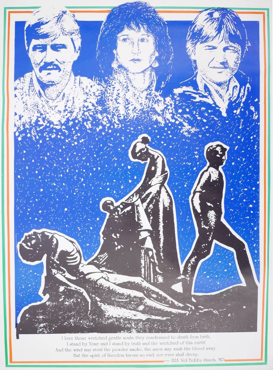 1980 and '81 Hunger Strikes, propaganda posters. at Whyte's Auctions