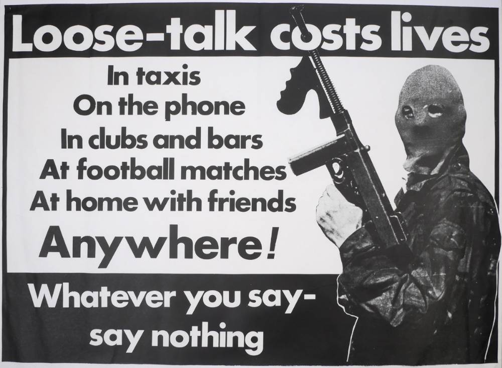 1970s and 1980s Northern Ireland republican propaganda posters at Whyte's Auctions