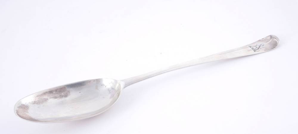 A George II Canongate, Scottish provincial silver, Hanovarian pattern tablespoon. at Whyte's Auctions